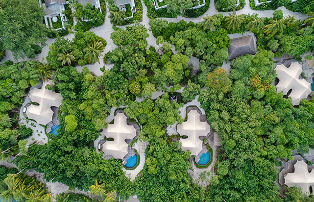 MALSFF01_6 Luxury Tented Jungle Villa - Aerial